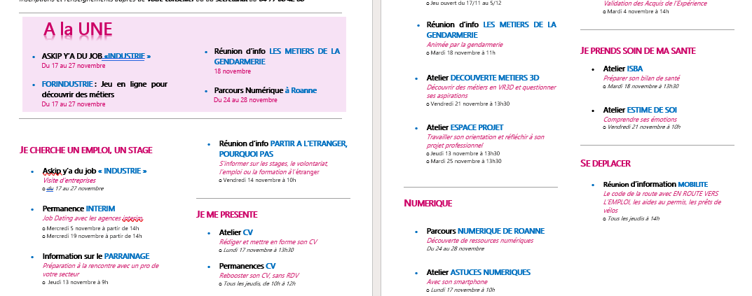 Inscrivez-vous auprès de votre conseiller